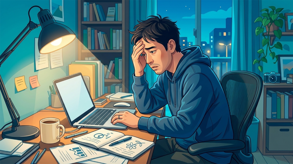 情報に振り回されて判断できない状態